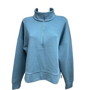 CALLA Golf Women's Soft Scuba Longsleeve in Star Blue XL New UPF 50